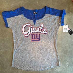 Official NFL Team Apparel NY Giants Vintage Jersey T-Shirt
